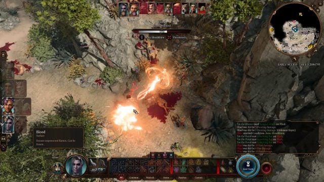 Baldur’s Gate 3 The Fiend Warlock Combat with the Scorching Ray Spell