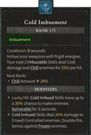 Diablo 4 Rogue Build - Cold Imbuement