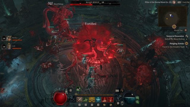 Diablo 4 Build for the Blood Burst Necromancer - Triggering Blood Surge and Hemorrhage