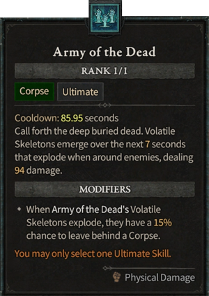 Diablo 4 Necromancer Build - Army of the Dead