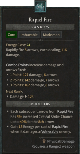 Diablo 4 Rogue Build - Rapid Fire Core Skill